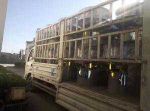 潮州15臺振動篩已裝車完畢經(jīng)理請注意查收！